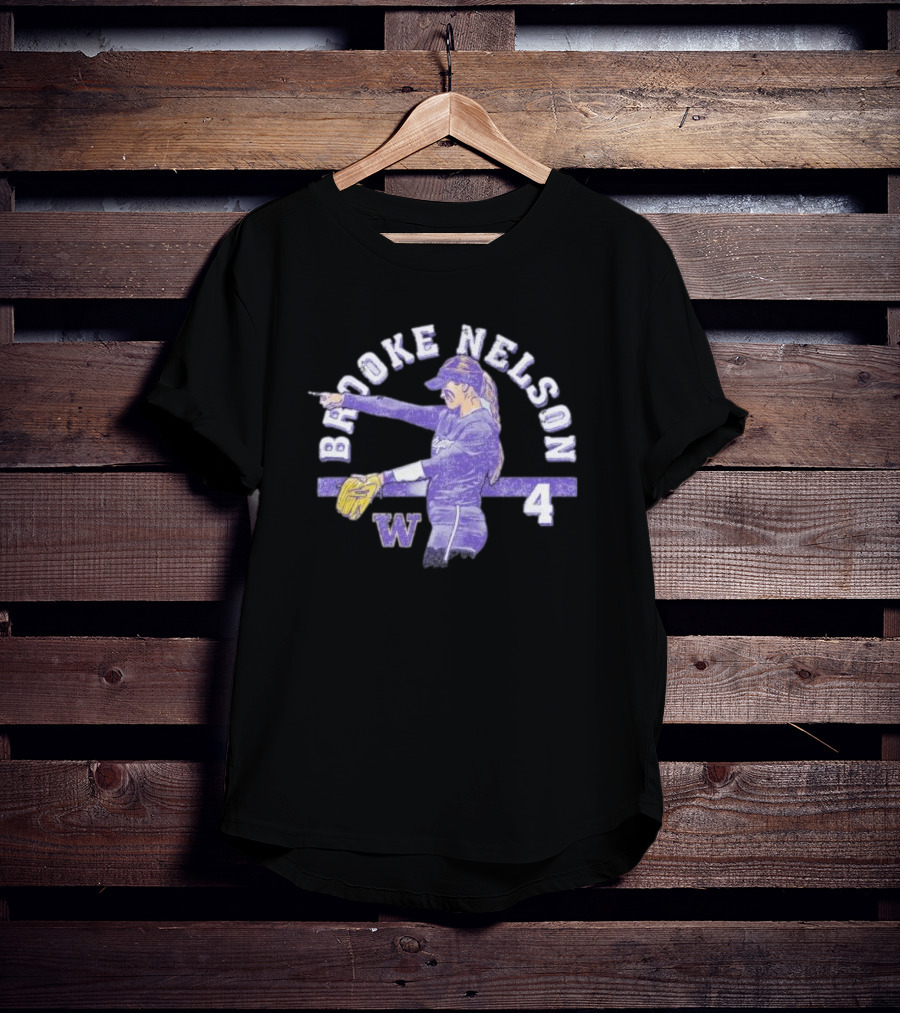 Brooke Nelson Washington W 4 Limited T-Shirt