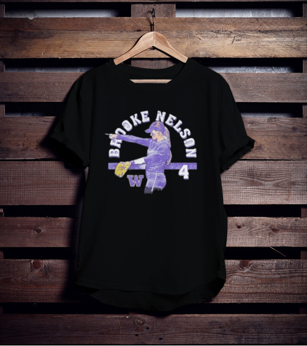 Brooke Nelson Washington W 4 Limited T-Shirt