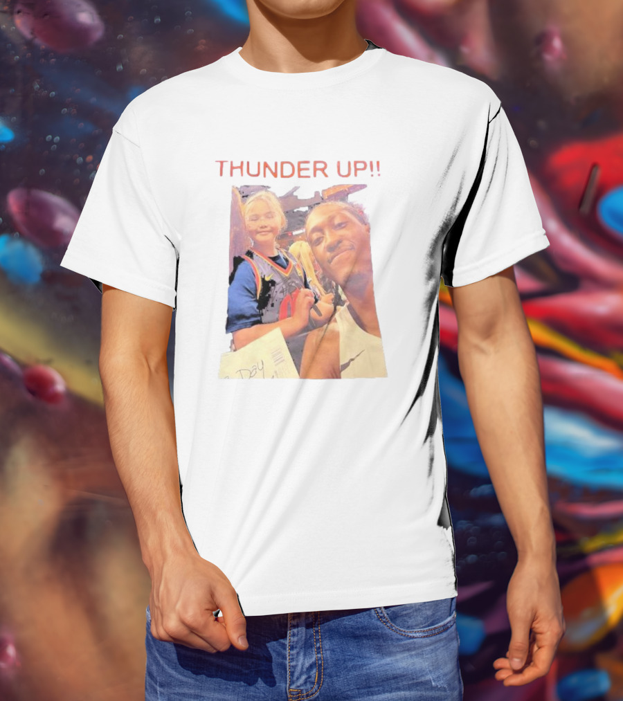 THUNDER UP Chet And Jdub Fan Moment T-Shirt
