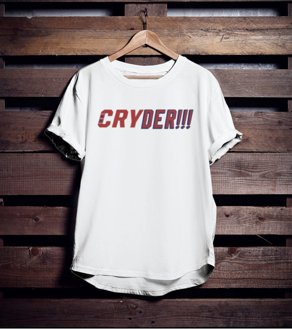 Chris Cryder CRYDER Rangers Hockey Enthusiast T-Shirt