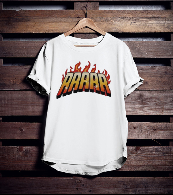 Rrrrrrr Top Slangteez Flames T-Shirt