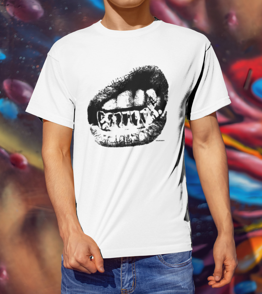 Wally1k Fang Mouth Sketch T-Shirt