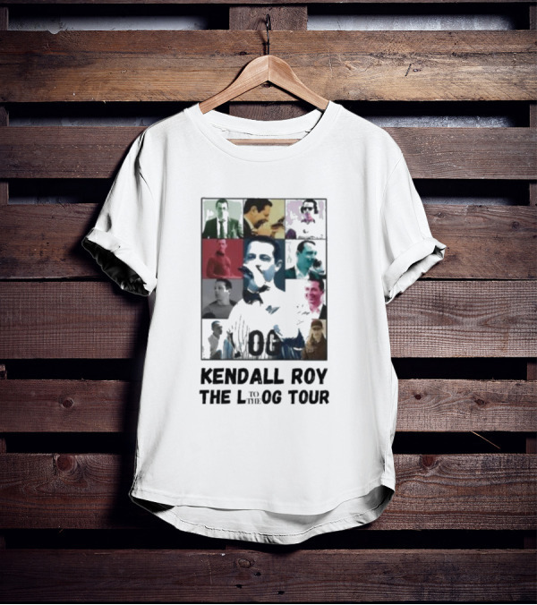 Kendall Roy Iconic Moments Collage The L To The Og Tour T-Shirt