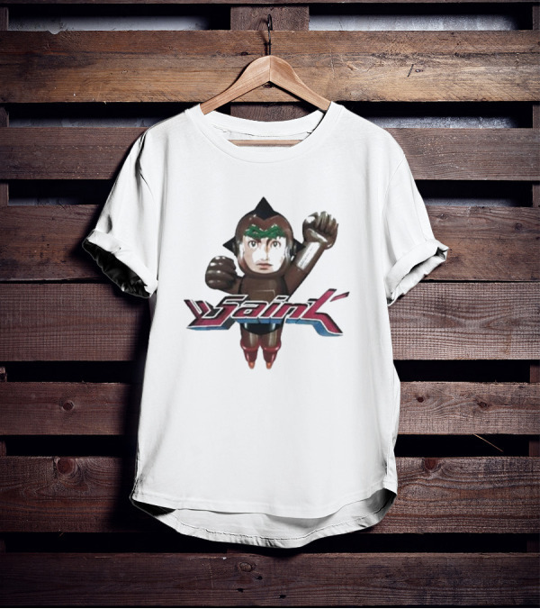 Saint Michael Astro Boy Retro Robot T-Shirt