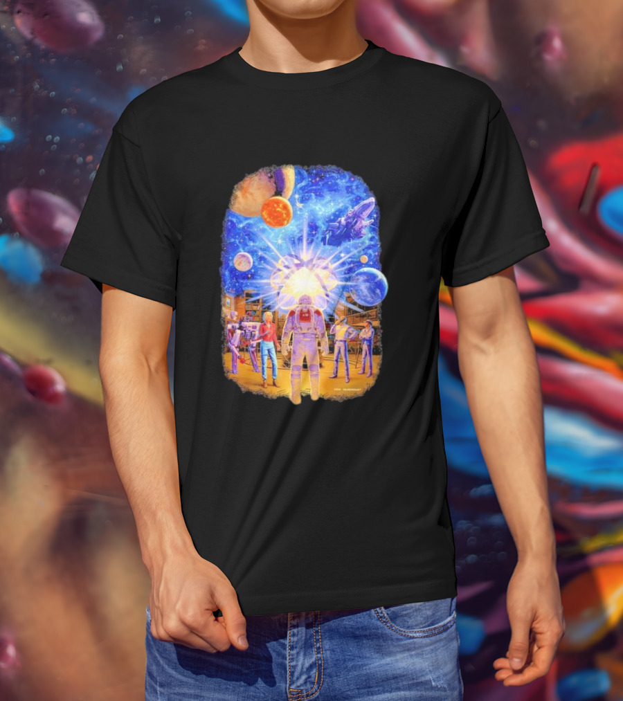 Starfield Secrets Astronaut Adventure Greg Hildebrandt Space Exploration Planets Universe T-Shirt