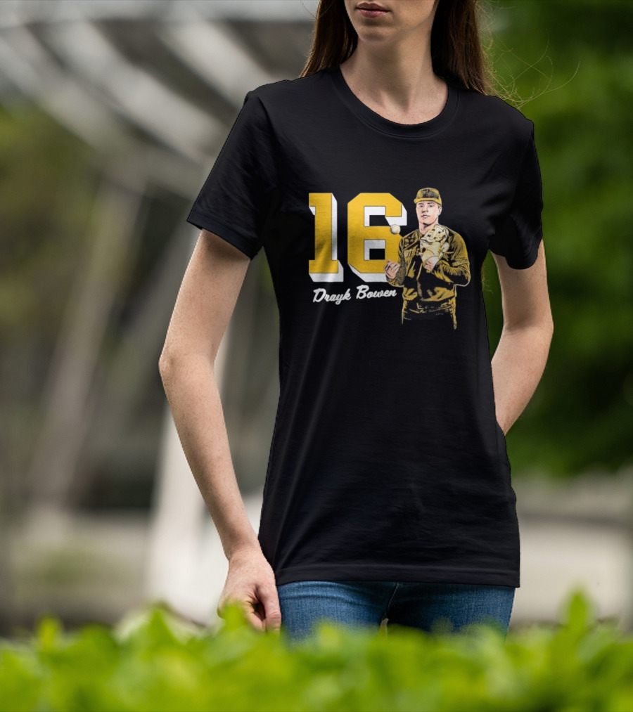 Drayk Bowen #16 Notre Dame Baseball Player Legends T-Shirt