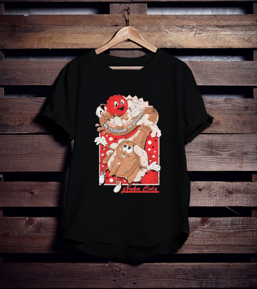 An Explosion Of Flavor Nuka Cola Vintage Ad T-Shirt