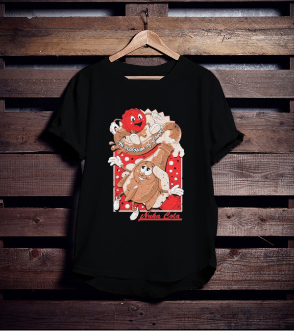 An Explosion Of Flavor Nuka Cola Vintage Ad T-Shirt