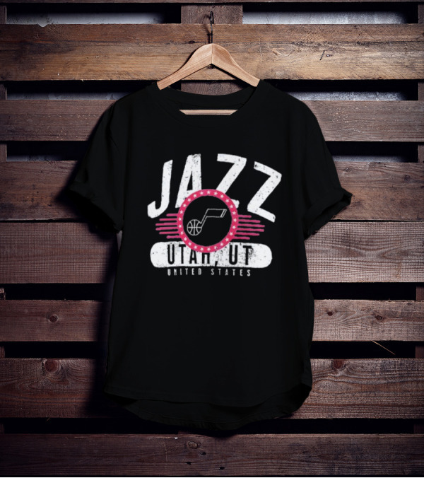 Fanatics Utah Jazz United States Badge Of Honor T-Shirt