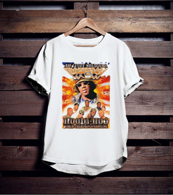 No Limit Soldiers WCW Hoody-Hoo World Champion Wrestling T-Shirt