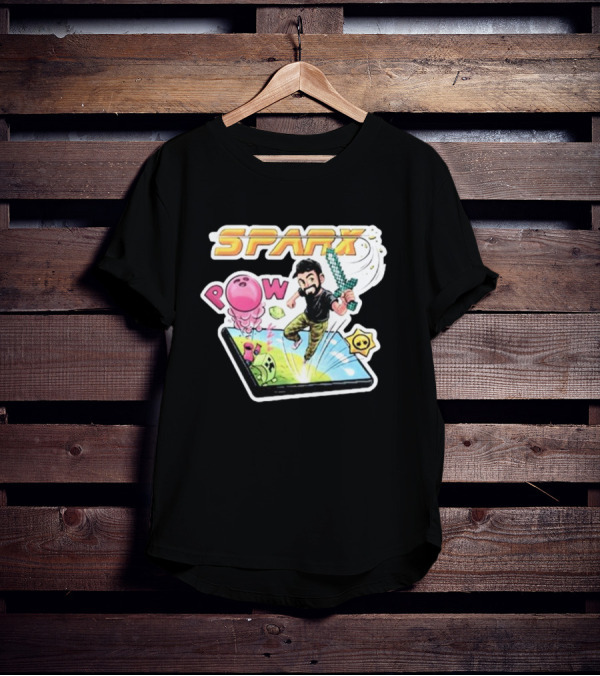 Sparx Pow Gamer Action Burst T-Shirt