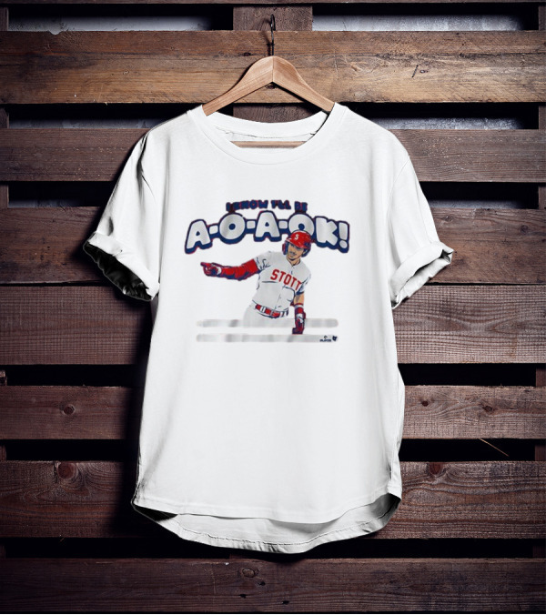 Bryson Stott Stott A-O-A-OK Baseball Player T-Shirt