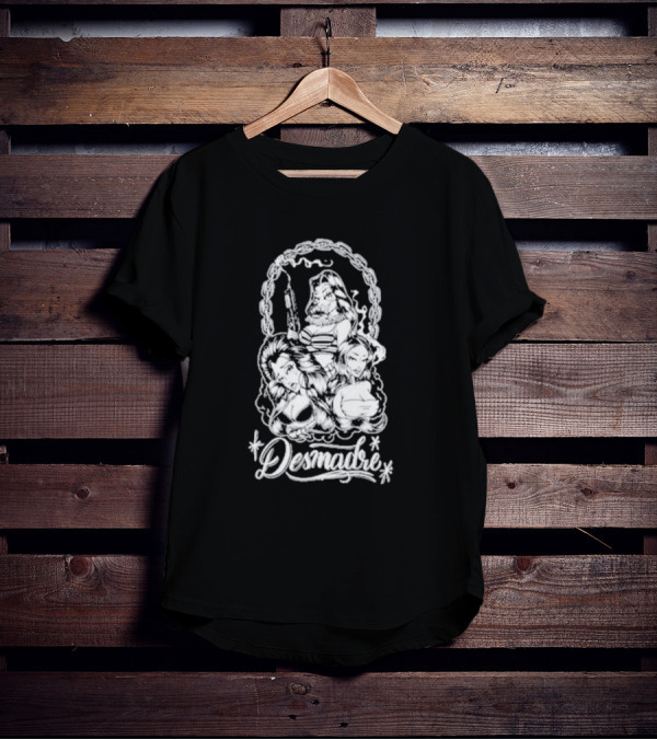 Desmadrexla Desmadre Baby Girl Chain Tattoo T-Shirt