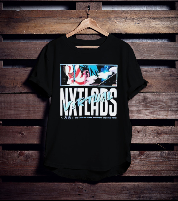 Nxtlabs Virtual We Look Beyond The New And The Now Anime T-Shirt