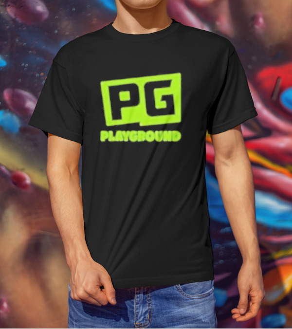 PG Playground Retro Style Block T-Shirt