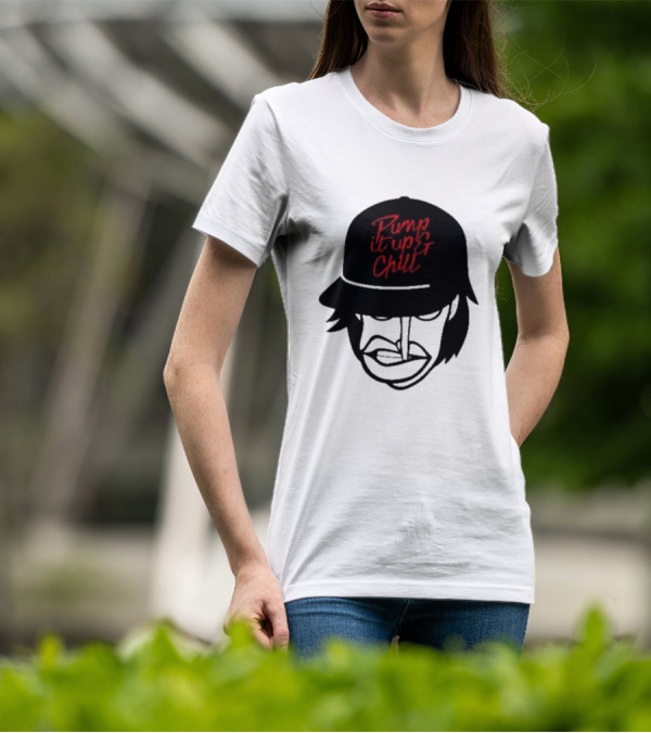 Pump It Up And Chill Beatboxer Hat And Face T-Shirt