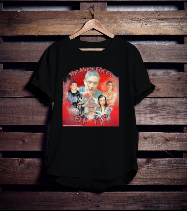 The Many Faces Of TJP Wrestler Transformations And Characters T-Shirt