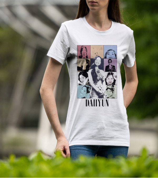 Dahyun Pop Art Tiffany Queens Eras T-Shirt