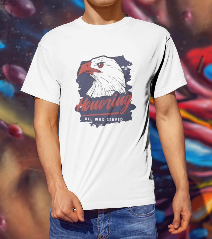 Honoring All Who Served Eagle T-Shirt