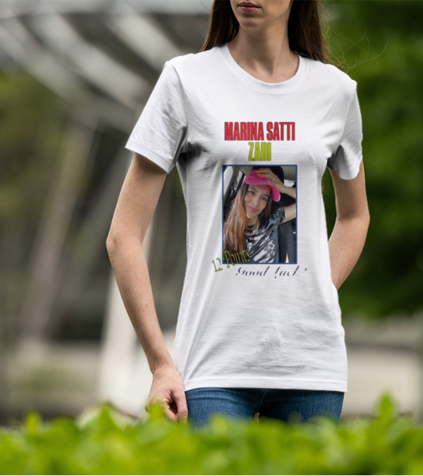 MARINA SATTI ZARI 12 Points Sound Good T-Shirt