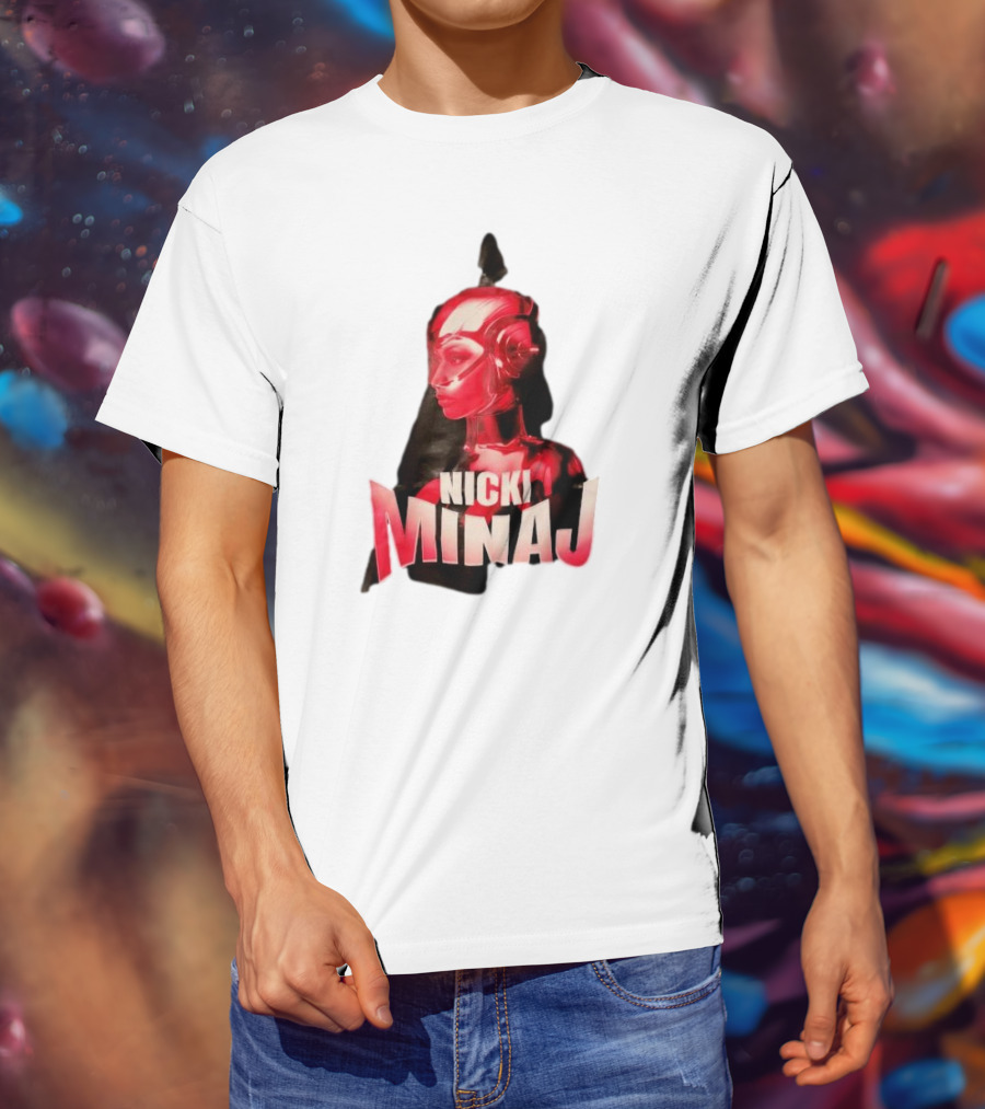 Nicki Minaj Red Robot Futuristic T-Shirt