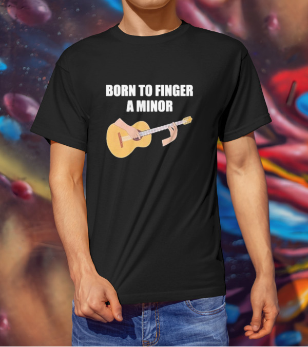 Born To Play A Minor Guitar Chord T-Shirt