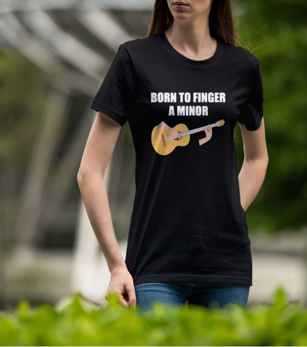 Born To Play A Minor Guitar Chord T-Shirt