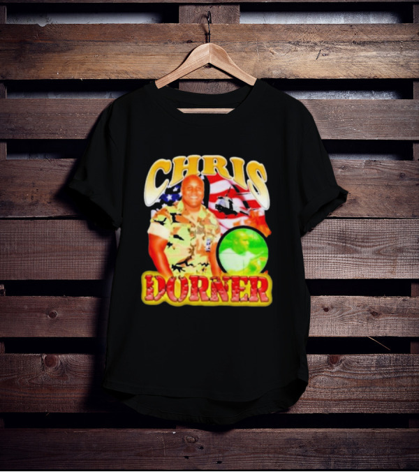 CHRIS DORNER USA Helicopter Camouflage T-Shirt