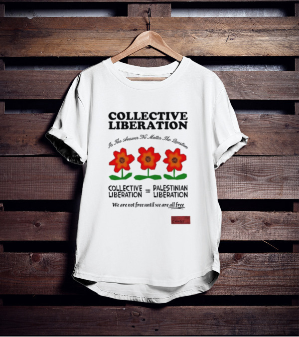 Collective Liberation Palestinian Liberation We Are Not Free Until We Are All Free T-Shirt