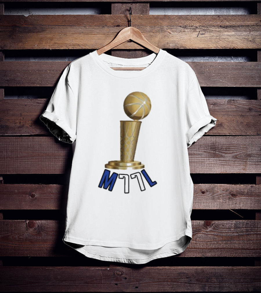 Dallas Mavericks Luka Doncic 77 M77l Basketball Trophy T-Shirt