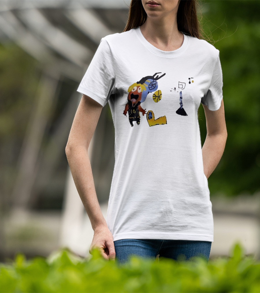 Tyrese Haliburton James Johnson Son Basketball Cartoon T-Shirt