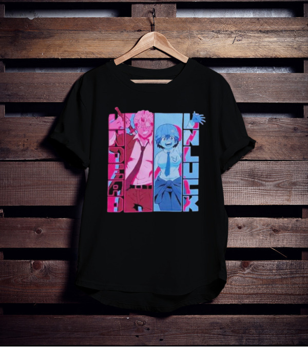 Undead Unluck Andy Fuuko Manga Panel T-Shirt