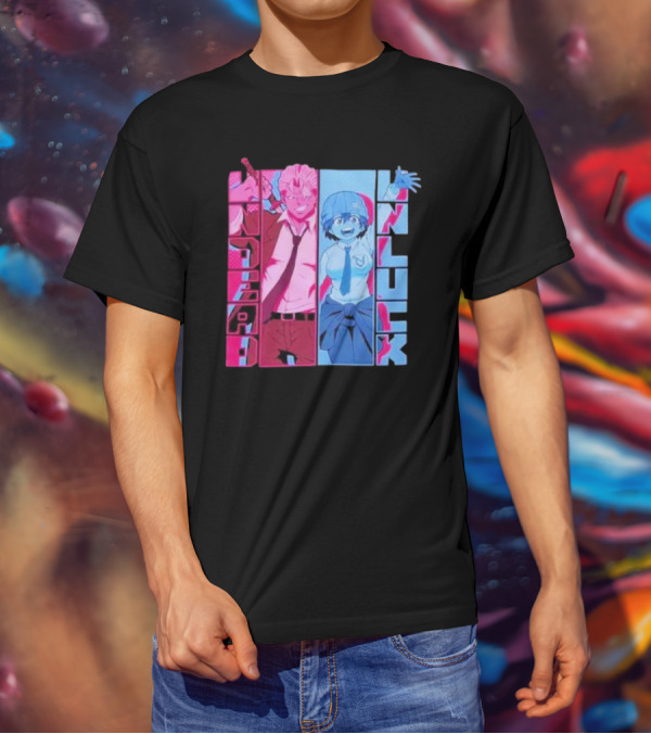 Undead Unluck Andy Fuuko Manga Panel T-Shirt
