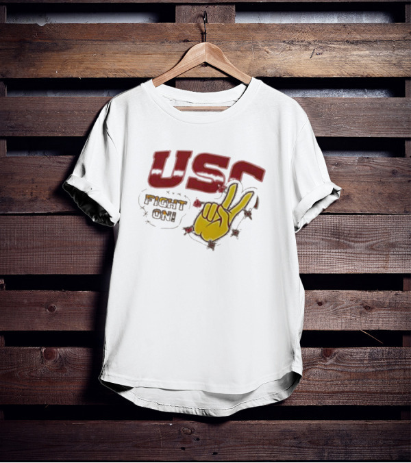 USC Fight On Travis Scott Collaboration T-Shirt