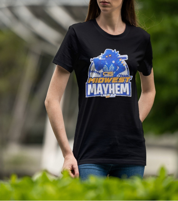 CS Midwest Mayhem USSSA Iowa Baseball T-Shirt