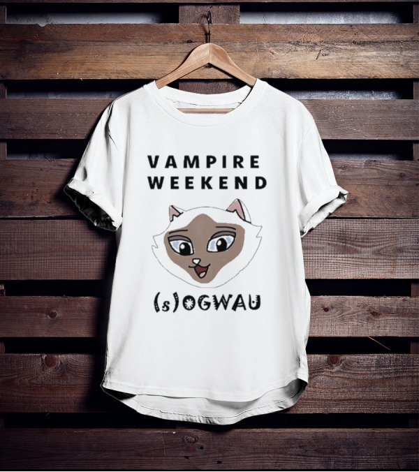 Vampire Weekend (s)OGWAU Cat Face T-Shirt