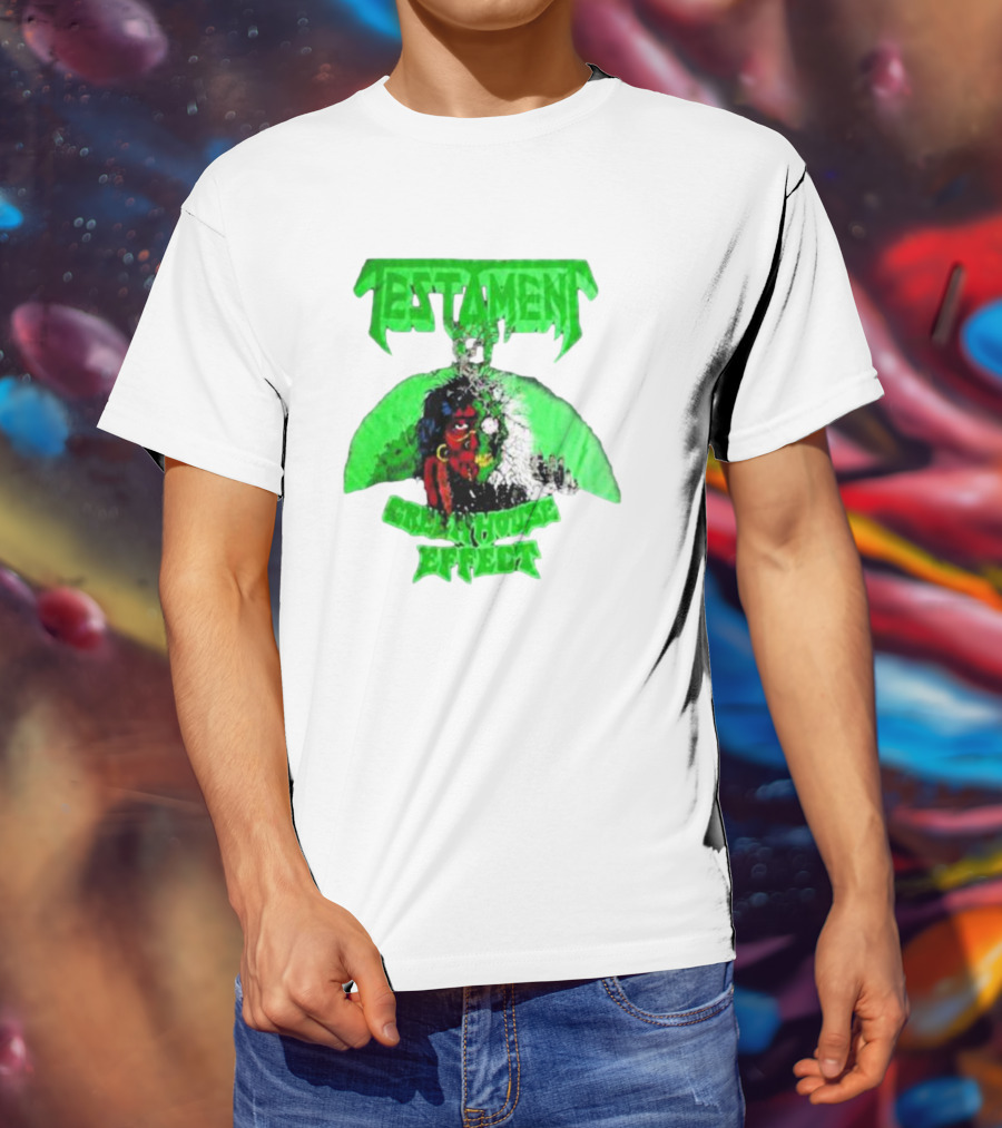 TESTAMENT Greenhouse Effect 1989 T-Shirt