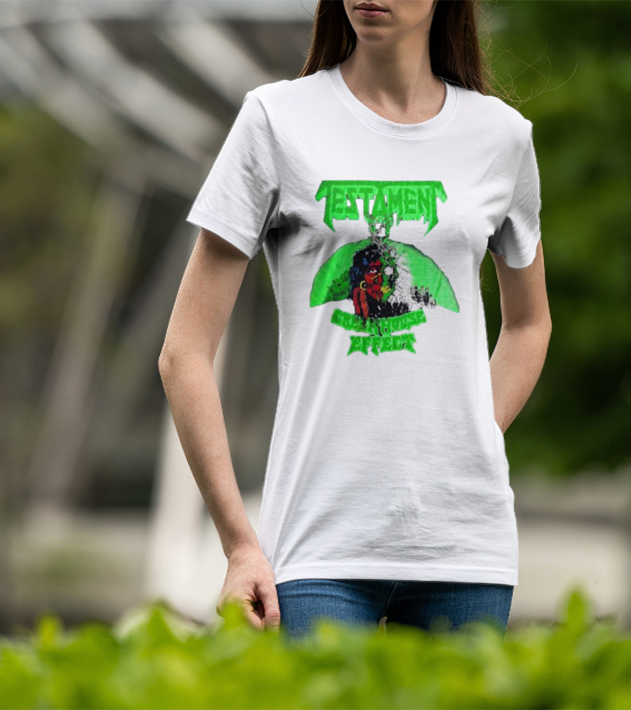 TESTAMENT Greenhouse Effect 1989 T-Shirt