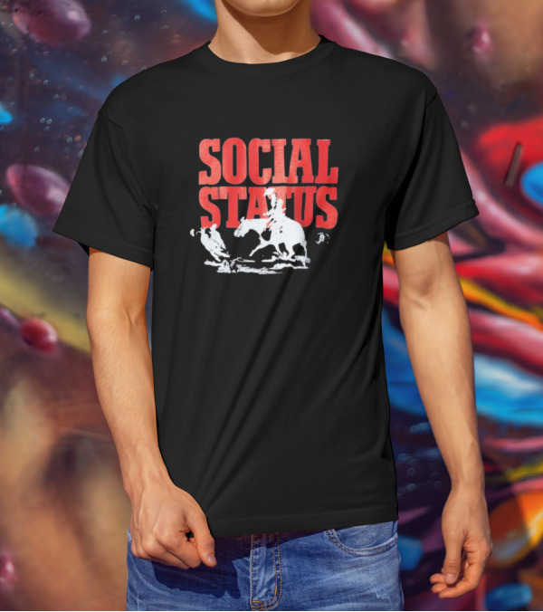Social Status Cowboy Western T-Shirt