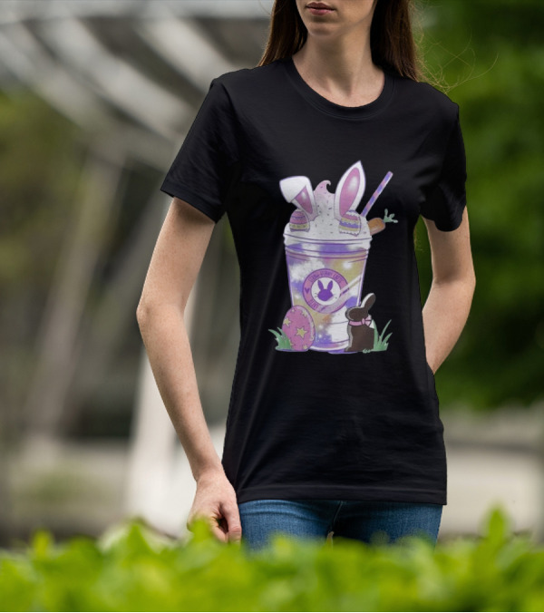 Easter Bunny Love Chocolate Cotton Candy Cup With Eggs T-Shirt
