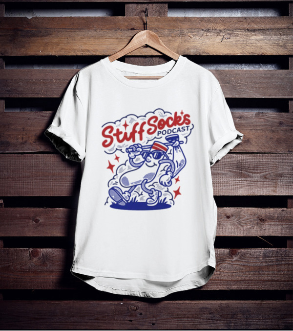 Stiff Socks Podcast Walkin Sock Store T-Shirt