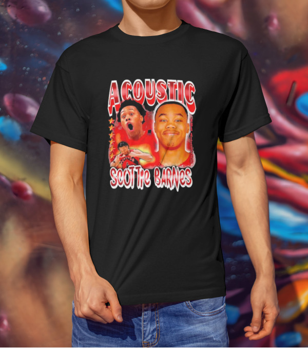 Acoustic Scottie Barnes NBA All-Star Raptors T-Shirt