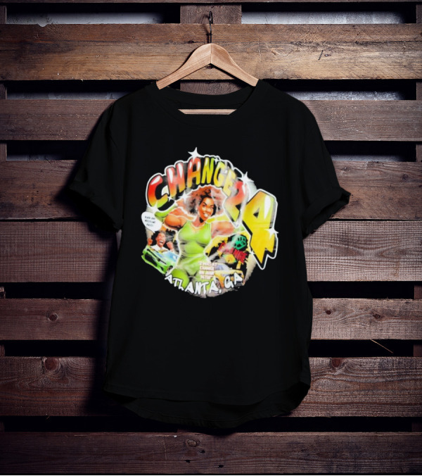 Change 24 Atlanta GA June 16th Black Pro Wrestling Rules T-Shirt