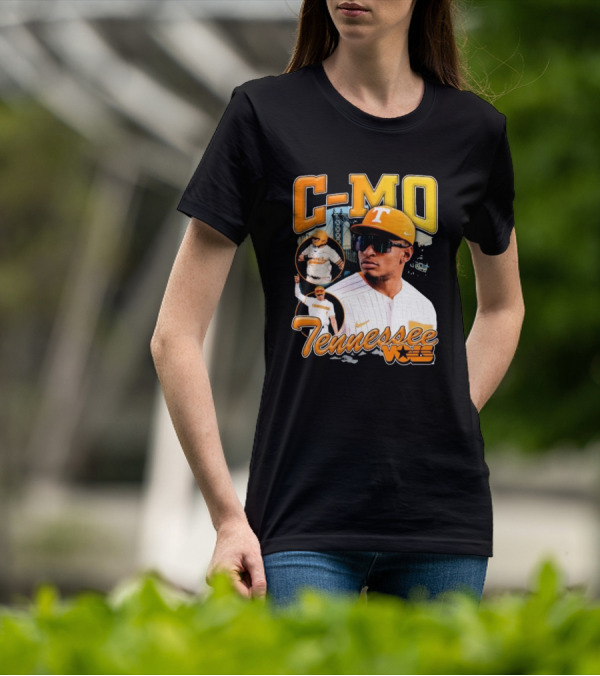 C-MO Tennessee Vols Baseball Vintage T-Shirt