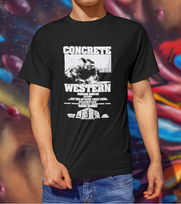 CONCRETE WESTERN KEISUKE DAIMON PART-I KENZO KOGURE DETECTION TRAINING STRATEGIES SHOWDOWN PART-II GOGO BOATS MOTORIZED SKATEBOARDS JET CYCLE DANGER T-Shirt