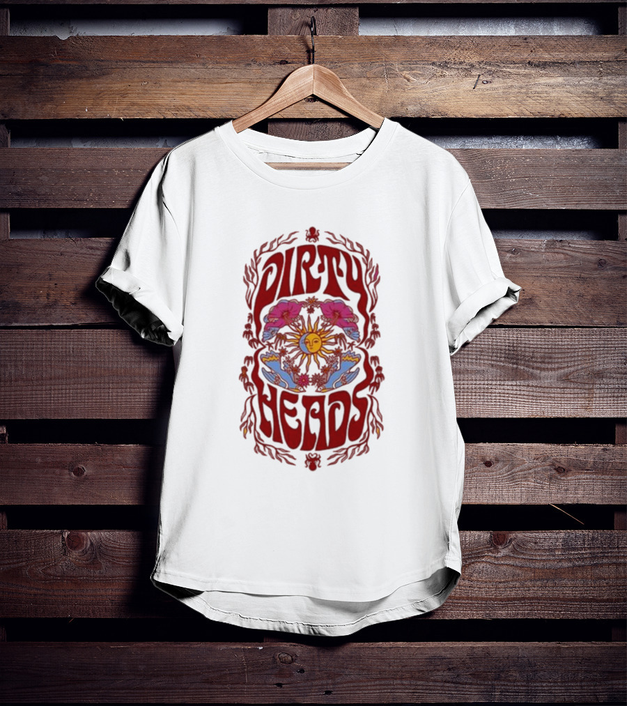 Dirty Heads Psychedelic Sun And Animals T-Shirt