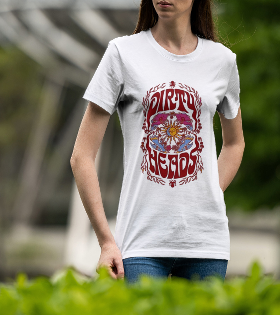 Dirty Heads Psychedelic Sun And Animals T-Shirt