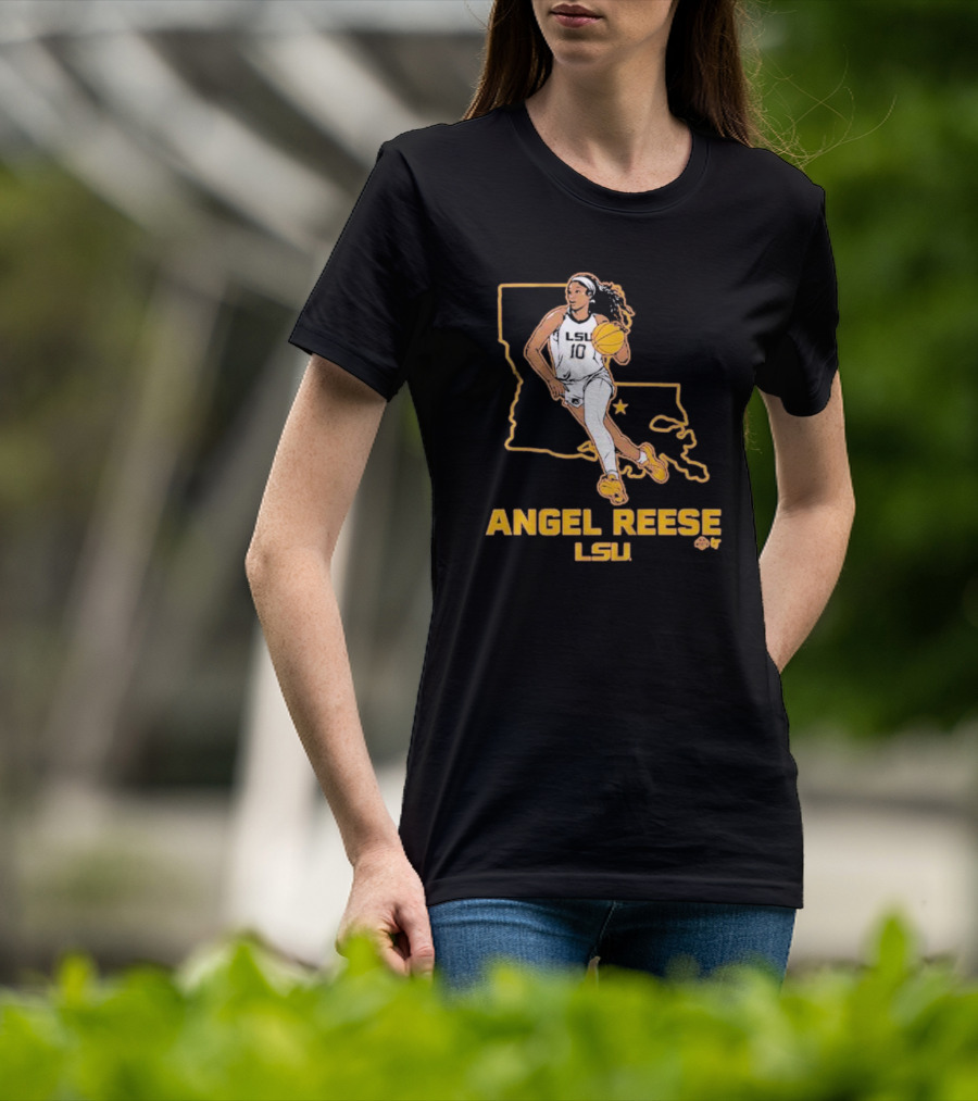 Angel Reese LSU Basketball Star Louisiana State T-Shirt