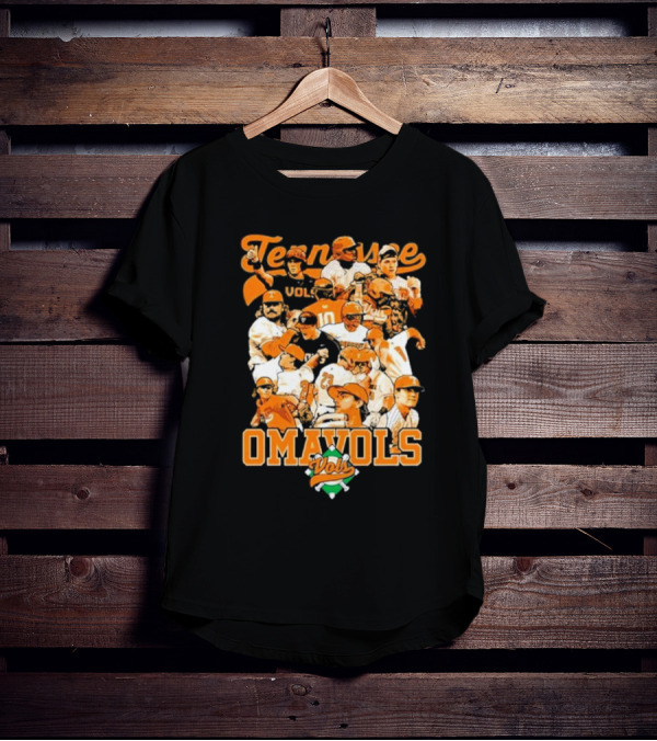 Tennessee Omavols Vols Baseball Team Players T-Shirt