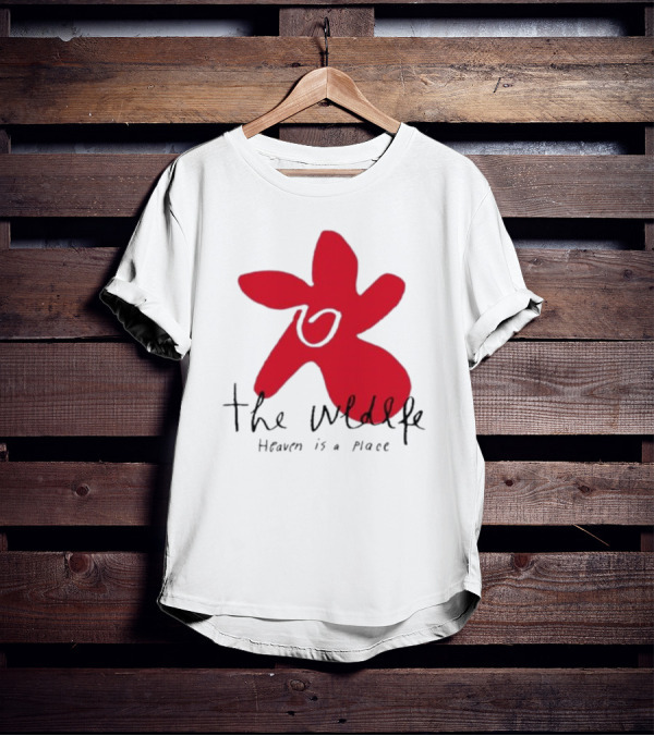The Wldlfe Heaven Is A Place Red Flower T-Shirt